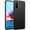 Protective Case - E.F.CONNECTION - Redmi Note 10 4G - Flexible - Black - High Resistance