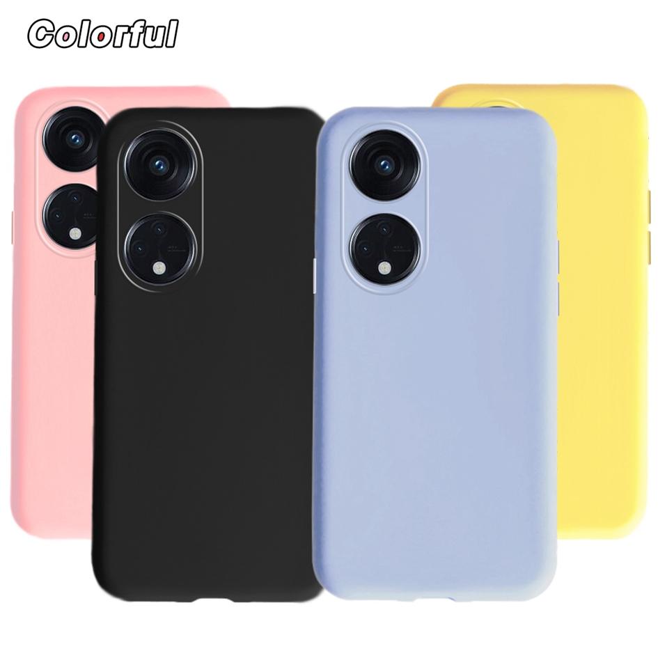 Per Cover OPPO Reno 8T Custodia Reno8 T 5G Custodia Telefono Carina Colore Caramella Bumper Antiurto su OPPO Reno 8T CPH2481 CPH2505 Reno8T Capa