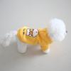 Cat and Dog Clothes for Autumn and Winter, Made of Milk Silk and Flannel, with a Cute Dog Print Hoodie and Drawstring Buckle