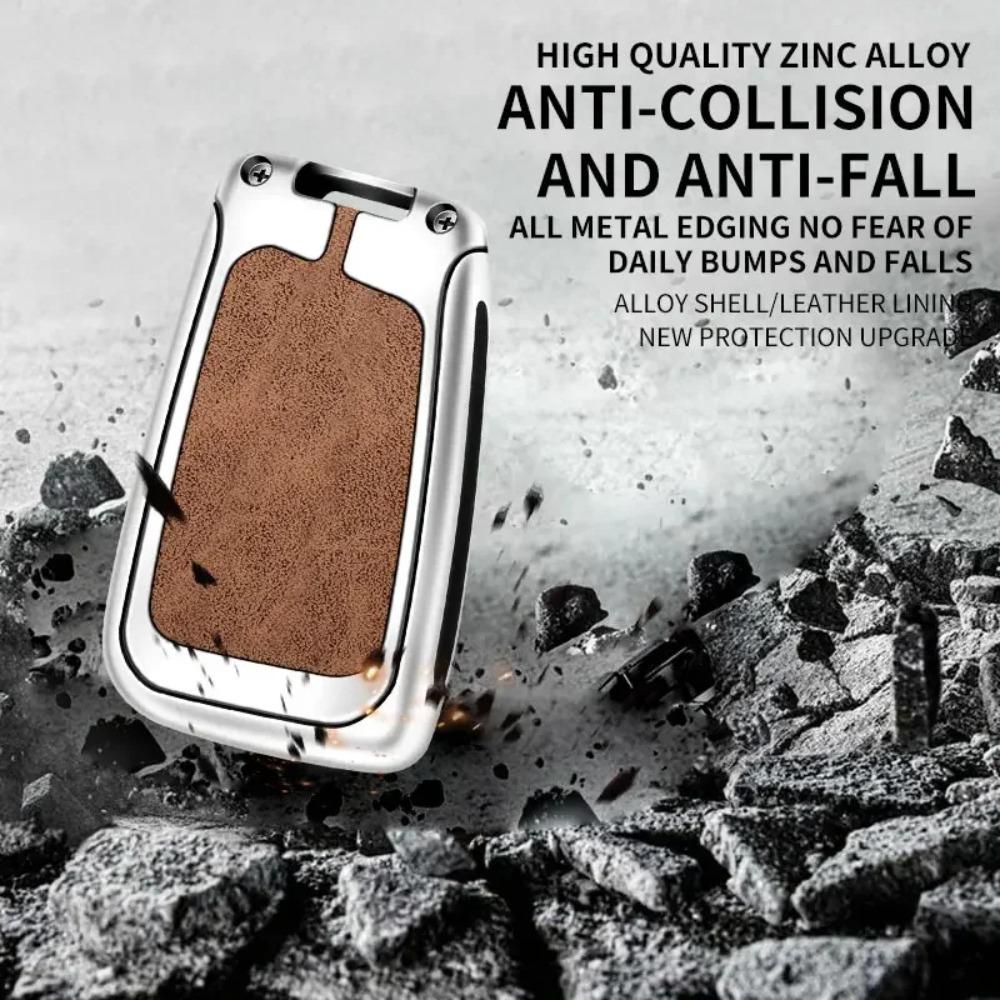 Zinklegierung Auto Schlüsselhülle Halter Schale für SEAT Ateca Leon FR 2 Ibiza Fernbedienung Schutz für Seat FR Schlüsselhülle Zubehör