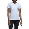 adidas See U SS Training Tee Women Tops Light-Blue ED8170