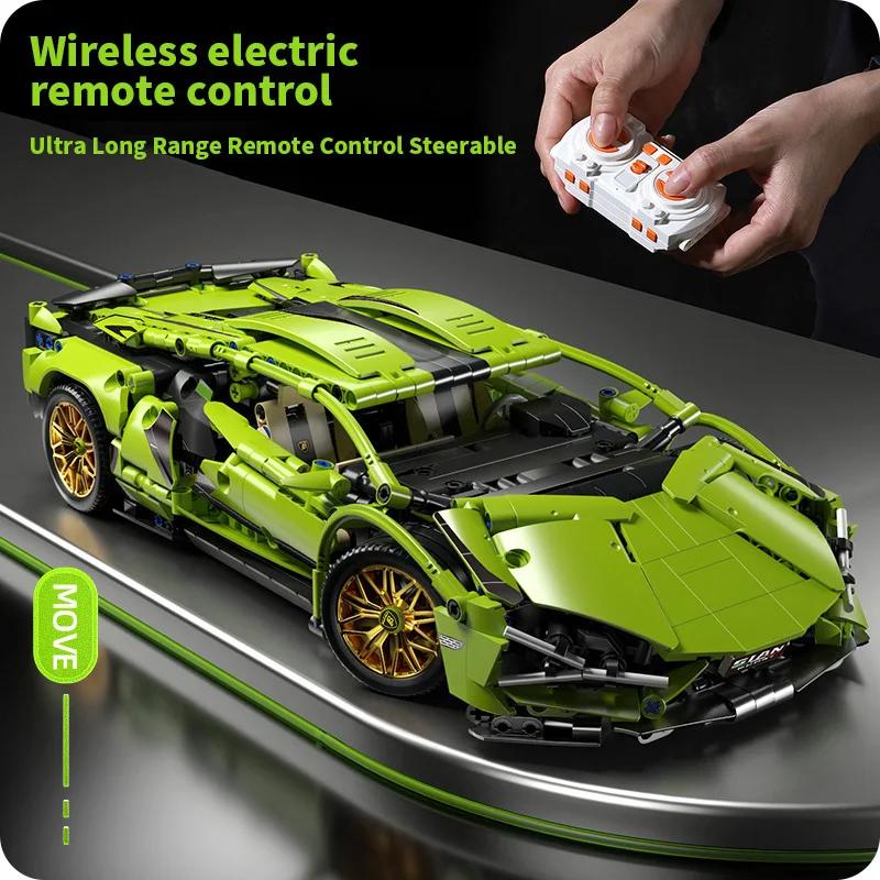 Technology Super Racing Car Building Block MOC Famous Sports Car Model Brick Assembly Toys Adult Holiday Gift