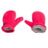 Thick Polar Fleece Mittens for Children Boys Girls Winter Gloves Warm Skiing Gloves Adjustable Lined Gloves Hand Warmers