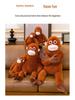 Gorilla Plush Toy: Long-Armed Monkey Soothing Pillow