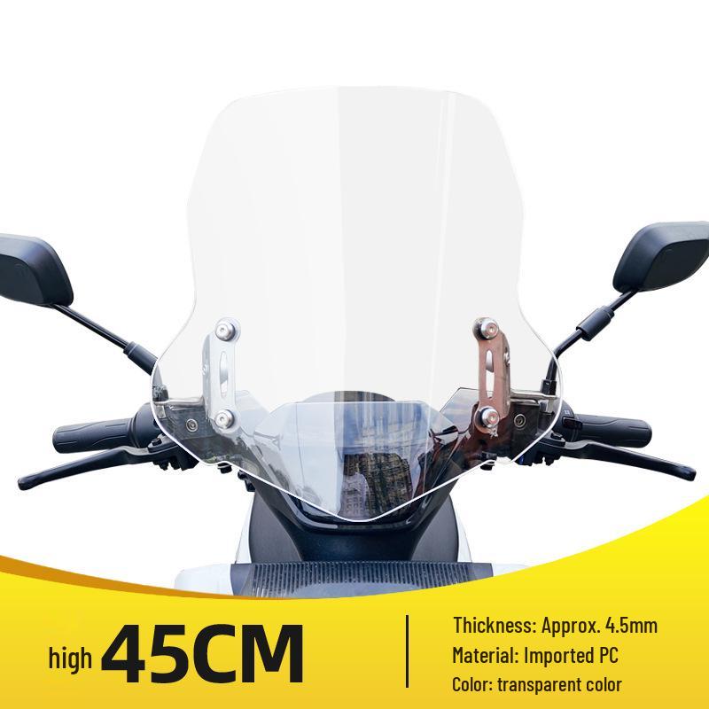 Compatible Front Windshield for Chitu, Cangqiong, and Leibao Electric Scooters