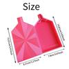 DIY Craft Large Diamond Painting Tray Embroidery Large Capacity Beads Sorting Storage Tray Plastic with Y Shape Pop-up Plug