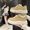 [Fanfna] 2025 Autumn New Versatile Casual Shoes Non-slip Commuting White Shoes Sweet Sports and Leisure Shoes