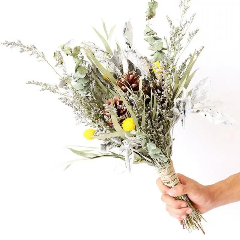 Natural Dried Flowers Gypsophila Bouquet Dried Flower Arrangement Floral Wedding Home Decoration Dried Flowers
