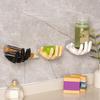 Yousheng Lustige Hand Aufhänger Stark Tragfähig Wandmontiert Bohrfrei Universal Handtuch Gel Halter Badezimmer Seifenablage Dekoration