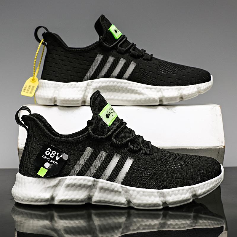 Summer Thin Men's Shoes Mesh Shoes Sports Hollow Mesh Lightweight Running Shoes Running Shoes Casual Shoes Men