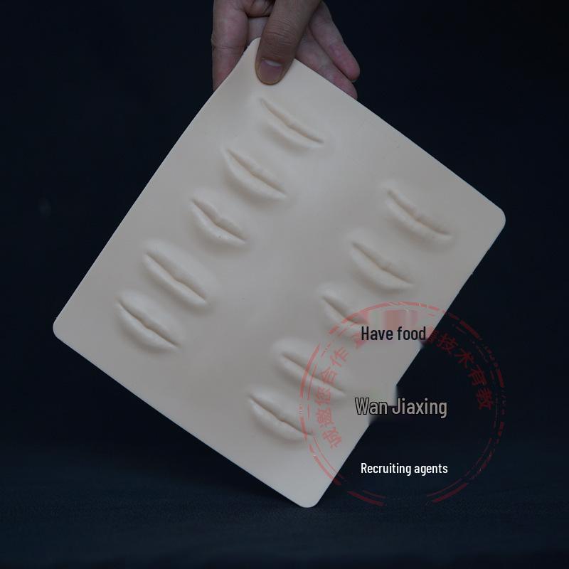 Kaş & Dudak Dövmesi İçin Silikon Mikroblading Pratik Derisi: Yeni Başlayanlar İçin İdeal