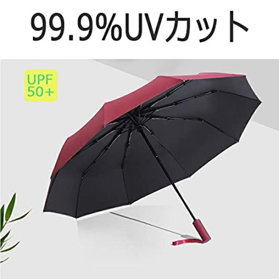ARCADE Folding Automatic Rain Sun Large One Navy (ARCADE) Umbrella, Lightweight, Men's & Women's, Open/Close, Umbrella, Umbrella, One-Touch Opening,