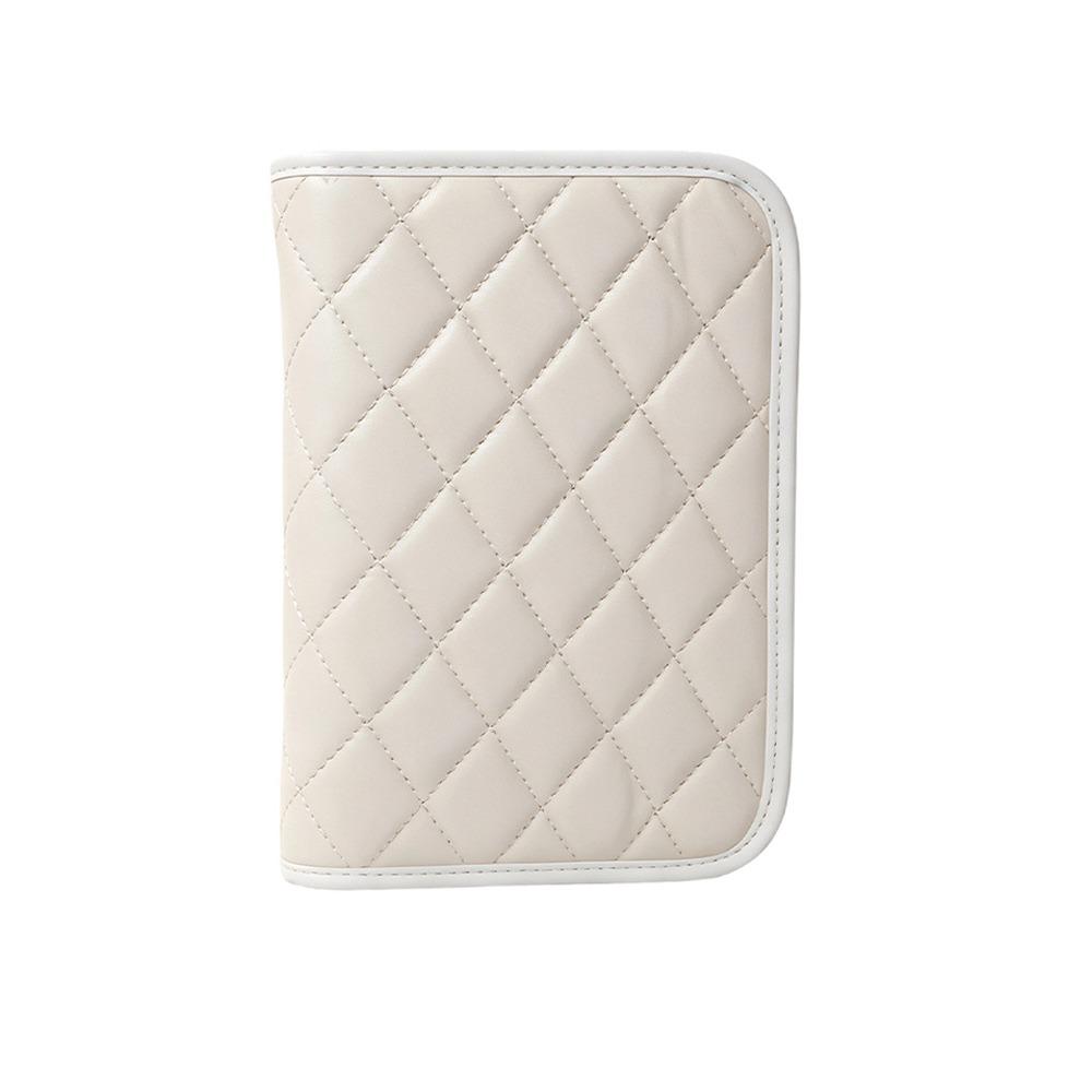 PU Leather Jewelry Packaging Box Zipper Closure Jewelry Organizer Case Home Storage