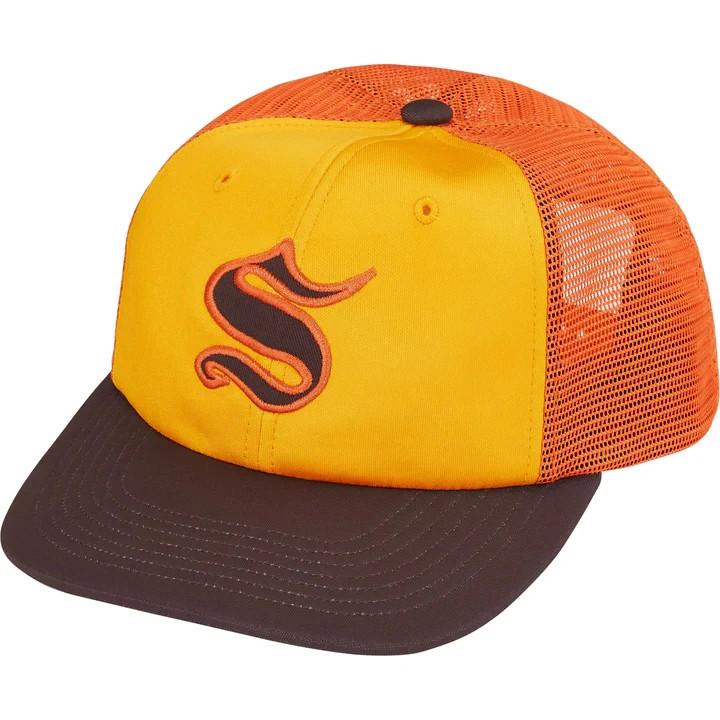 Supreme Contrast S Mesh Back 6-Panel Brown One-Size