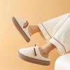 Fashion Women Warm Fluffy Slippers Thick Sole Home Lover Winter Shoes Cute Cartoon Ear Soft Plush Platform Female Male Indoor Slipper