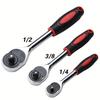 Ratchet Wrench Set: Quick Release, Speed, and Labor-Saving Wrenches (Large, Medium, Small)