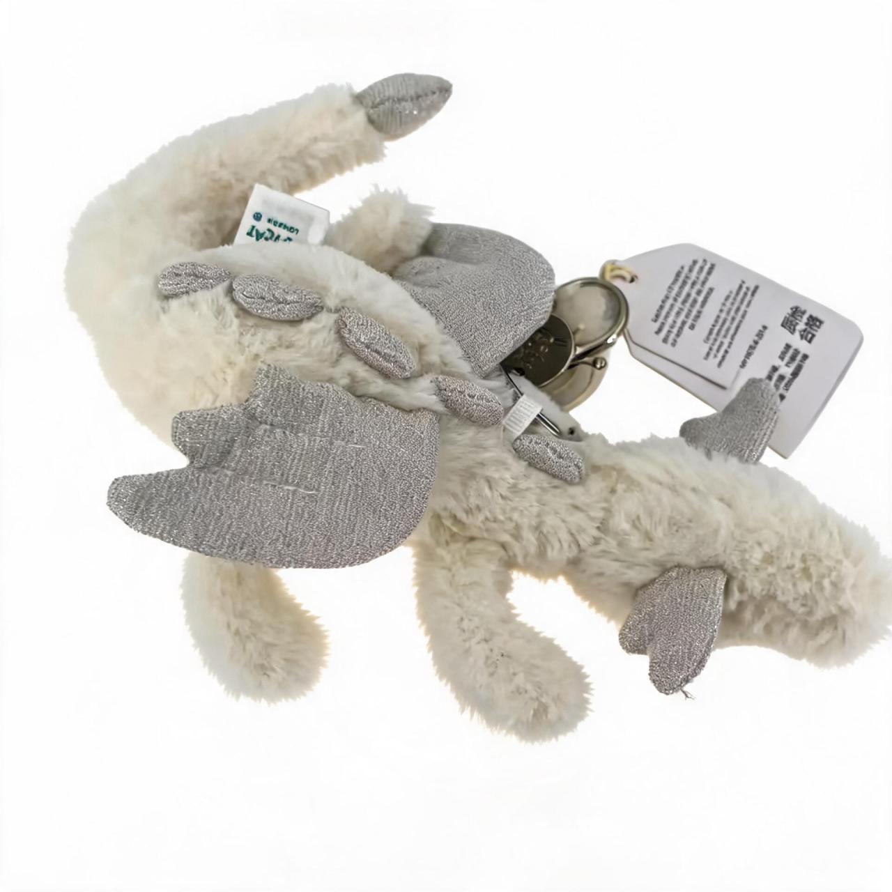 JC Golfbal Pluche Sleutelhanger, Druiven Sleutelhanger, Kwallen Pluche Speelgoed, Nijlpaard, en Pluche Olifant JC Tas Sleutelhanger gray