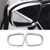 For Mitsubishi Outlander 4 PHEV   2024 Side Door Rearview Mirrors Cover Rain Shield Eyebrow Frame Trims Car Accessories