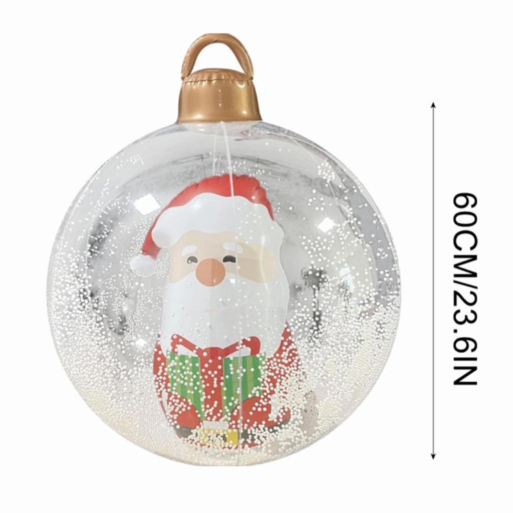 2026 Outdoor Christmas Balloons Santa Snowman Xmas Tree Light Up Balloons Holiday Party Yard Garden Christmas Decorations