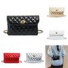 Pu Small Square Crossbody Bag With Chain Strap For Daily Use And Fashion