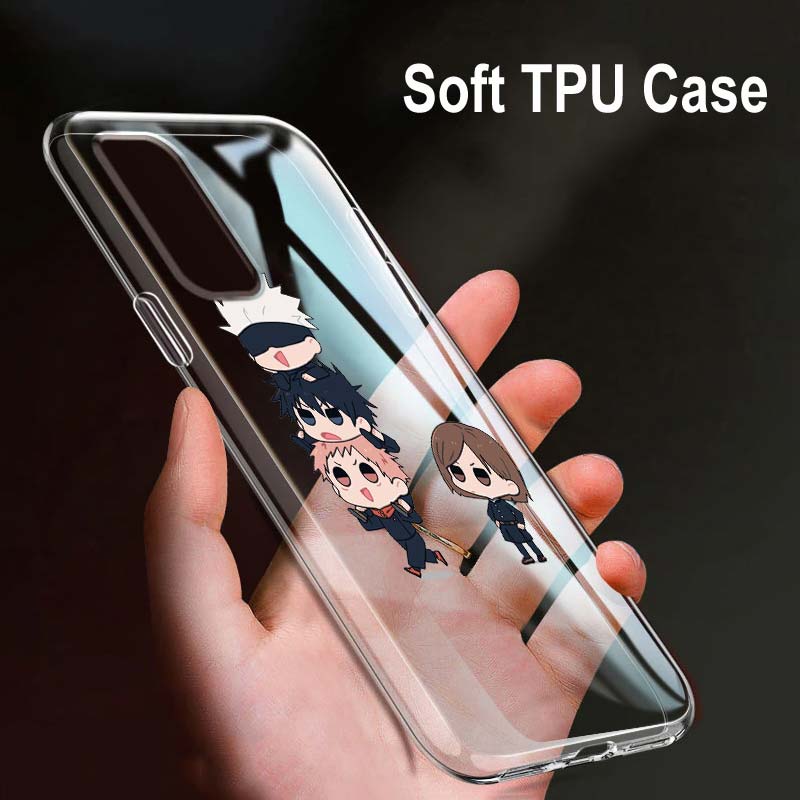 

Jujutsu Kaisen Fashion для OPPO Reno7 SE 6 5 ZF 4G 5G Find X2 X3 Neo Lite Pro Plus прозрачный мягкий чехол для телефона Coque OPPO Reno7 5G