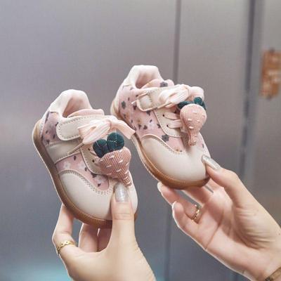 Spring & Fall Velcro Sneakers: Soft Sole Sports Shoes for Toddler Boys & Girls