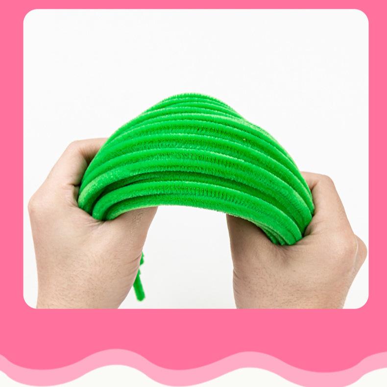 Twist Sticks: Encrypted Macaron Color Chenille Stems for Creative Parent-Child Handmade Crafts