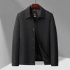 Spring and Autumn Executive Jacket Men's Old and New Single-breasted Business Casual Lapel Jacket