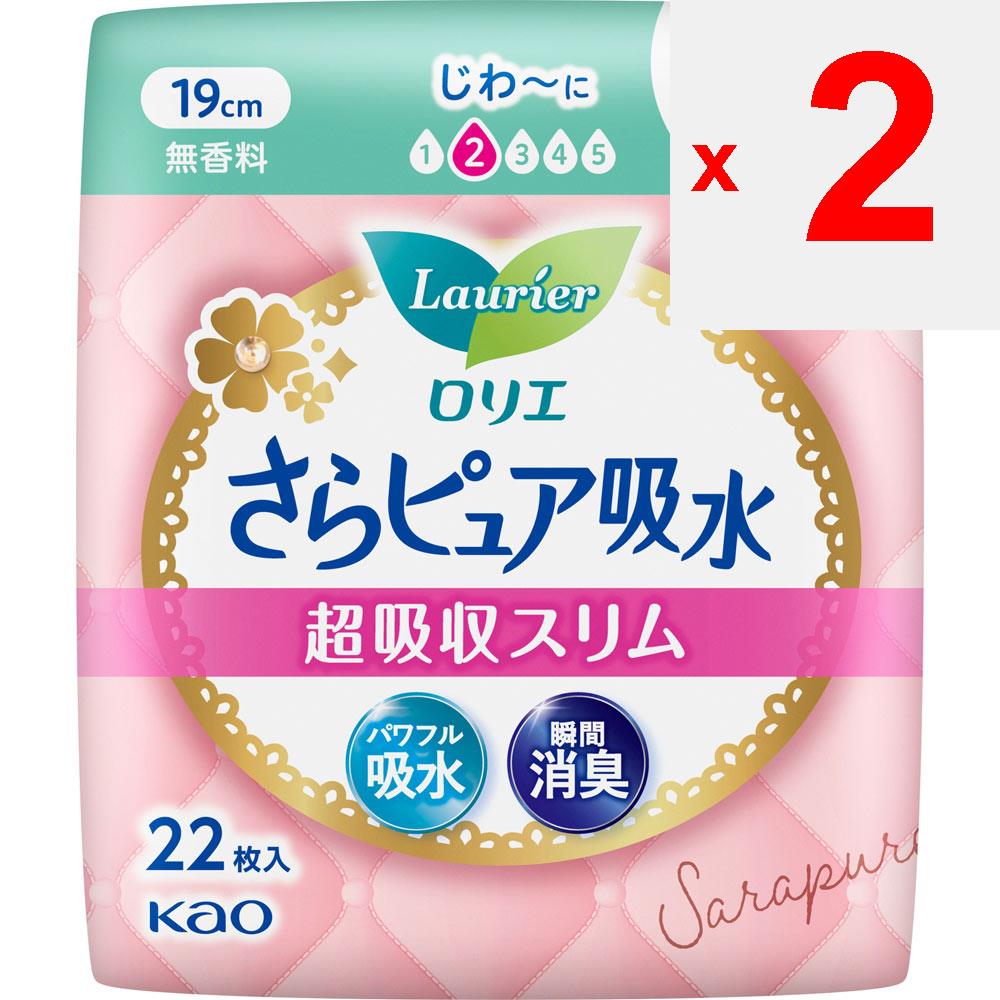 KAO Laurier Sarapure Super Absorbent Slim 30cc 22sheets Sara Pure Light incontinence Please replace it as needed. Sara Pure