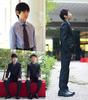 Boys Suit Set Black Graduation Ceremony Entrance Ceremony Wedding Kids Plain Black 145 150 155 160 Formal [Bona Vita] 5-piece Shichi-Go-San (160)