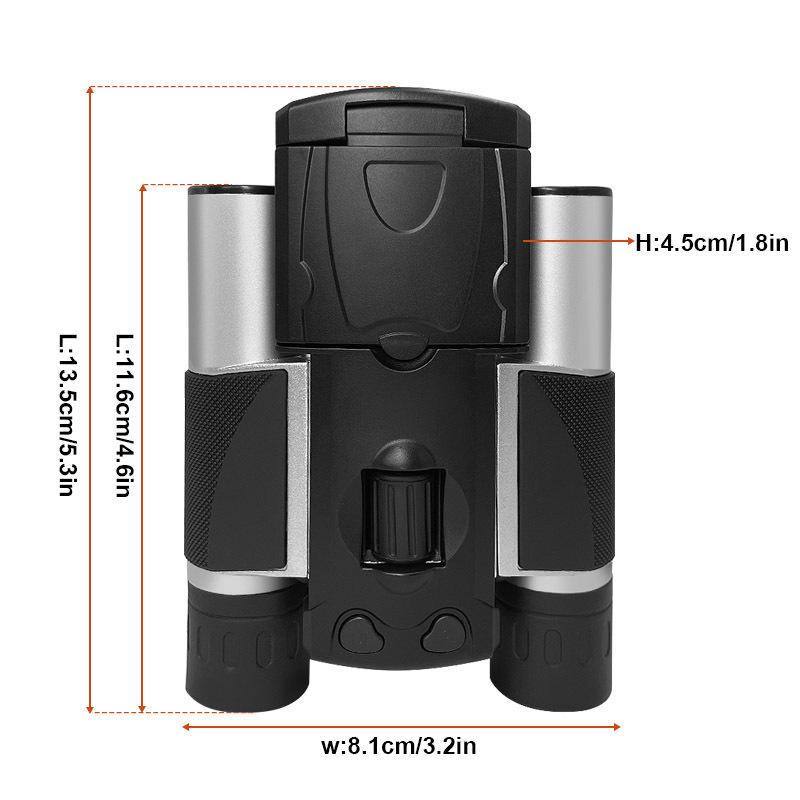 HD Digital Binoculars with Video and Photo, Starlight Night Vision, Bird Watching, Outdoor Scope, and Screen Display.