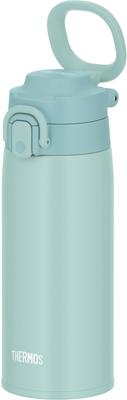 Water Bottle Vacuum Insulated Mobile Mug with Carry Loop 550ml Mint Blue MBL JOS-550