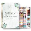 Undated Weekly Planner Spiral Notebook With Habit Tracker To Do List Goal Setting Stickers For Work School