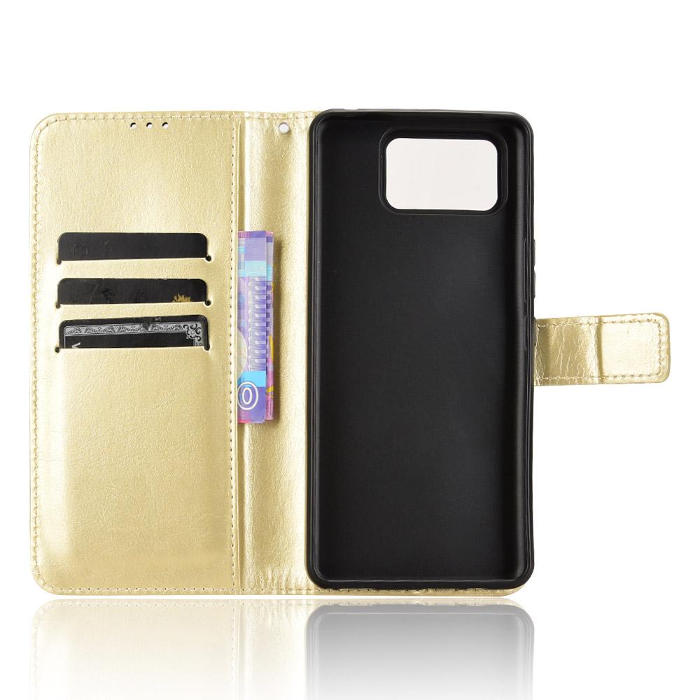 For Asus Zenfone 12 Ultra 5G Case Crazy Horse Texture PU Leather Phone Wallet Cover