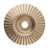 100mm Diameter Woodworking Grinding Wheel Arc Shape Wood Carving Disc Sanding Wheel  Wood Polishing