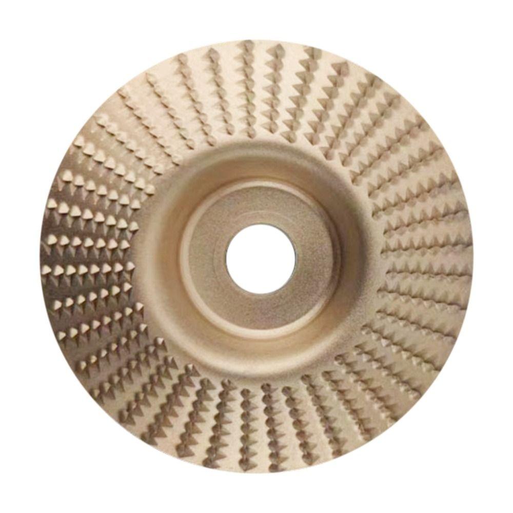 100mm Diameter Woodworking Grinding Wheel Arc Shape Wood Carving Disc Sanding Wheel Wood Polishing