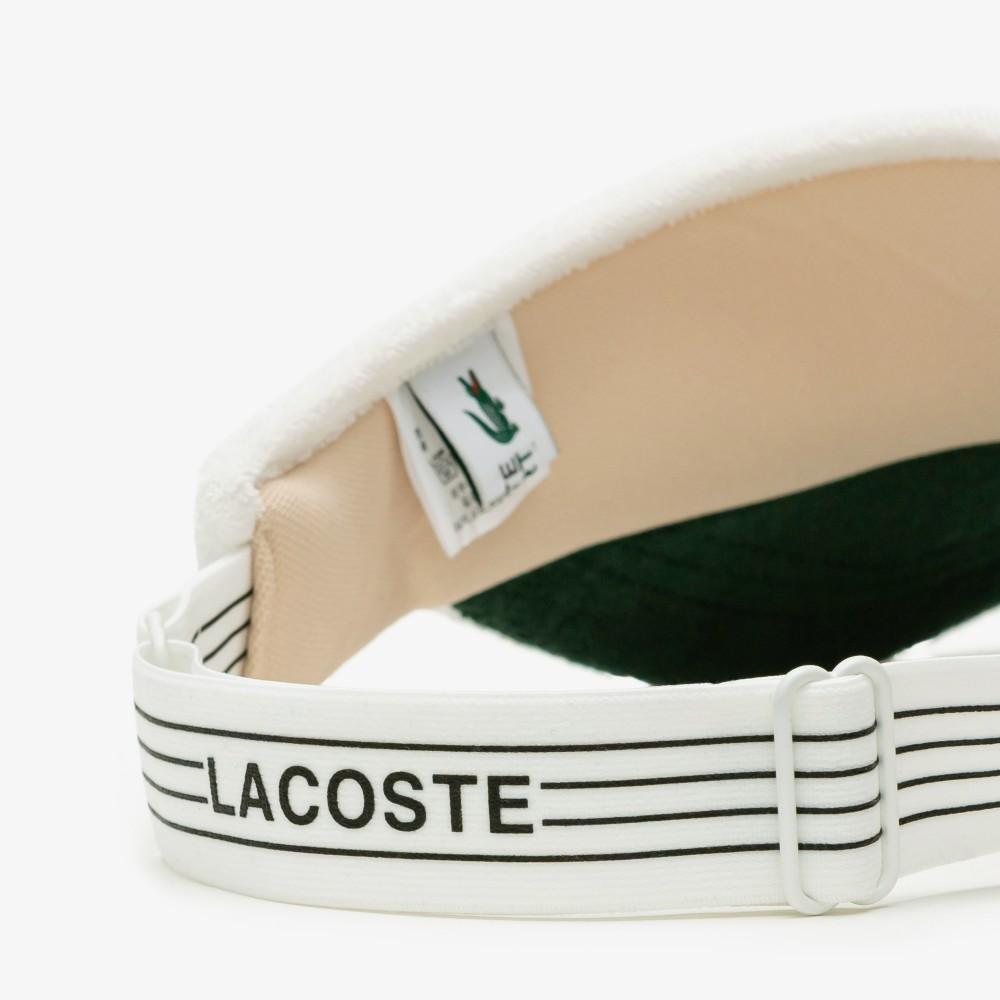 Lacoste Women's Terry Sun Visor RK348E-56G70V