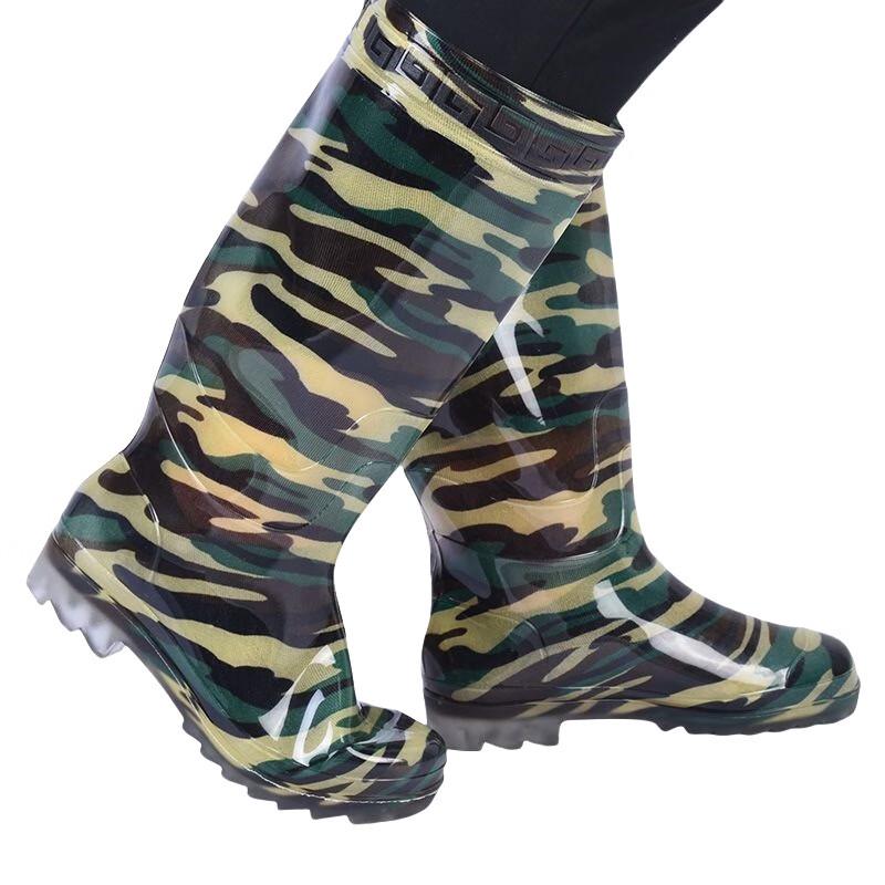 OEING Men s Thick-Soled Rain Boots