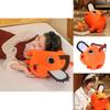 Handcrafted Chainsaw Man Pochita Plush Toy Stuffed Doll Irresistibly Soft Short Plush 10/25/40cm Throw Pillow Kids Birthday Xmas Gift