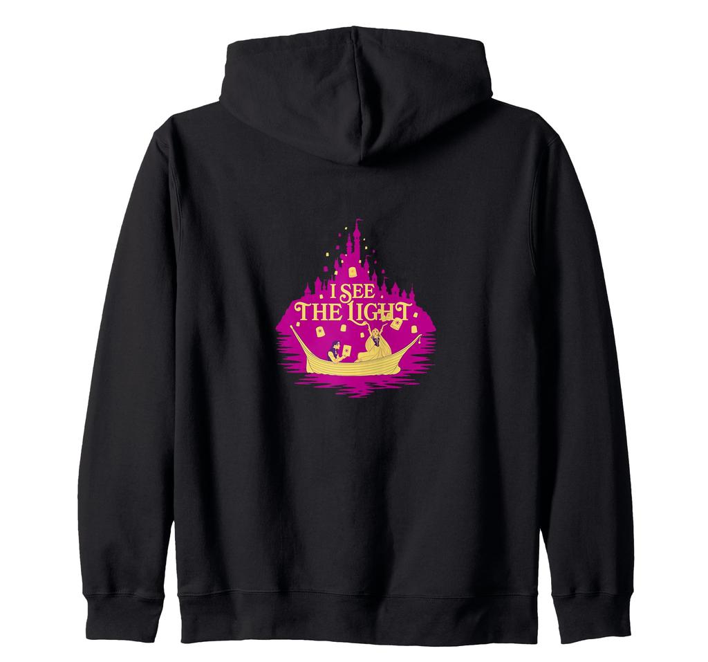Tangled Rapunzel Flynn Rider Lantern Zip Hoodie