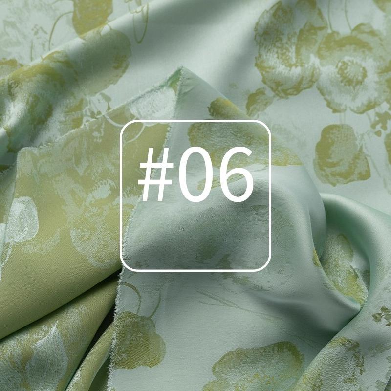 100x140cm Butterfly Yarn Dyed Jacquard Fabric Chinese Style Skirt Clothing Colorful Brocade Handmade Diy Sewing Cloth Material