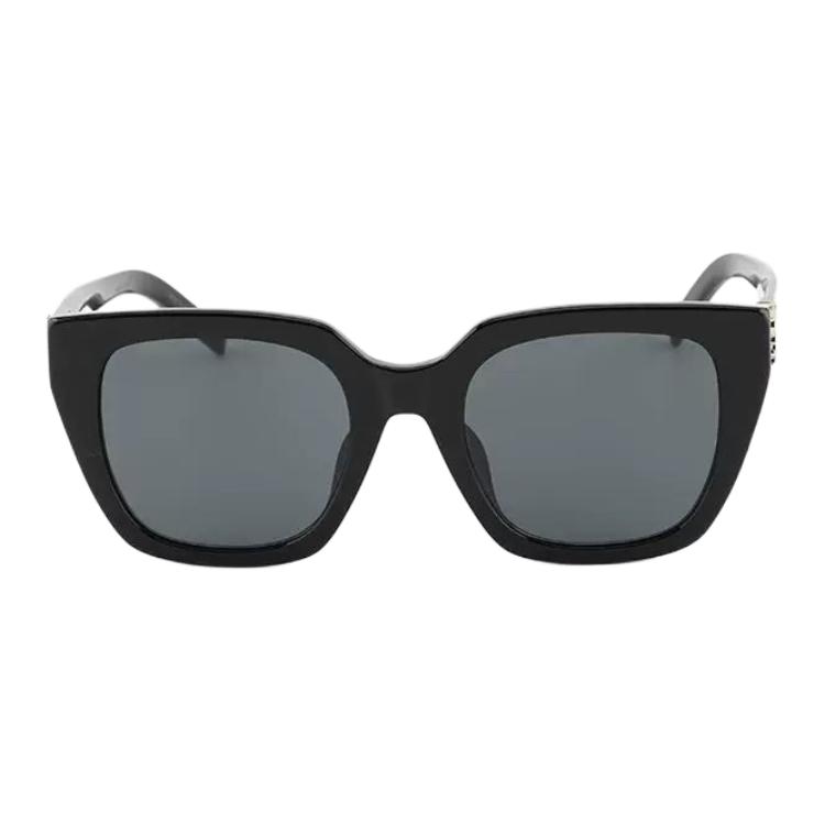 Saint Laurent Original Design Irregular Frame Sunglasses Women Sunglasses Black SL-M143