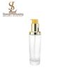 Sk 100ml Elegant Skincare Essence 60ml Refillable Glass Bottle with Pump – Ideal for Hair Oil