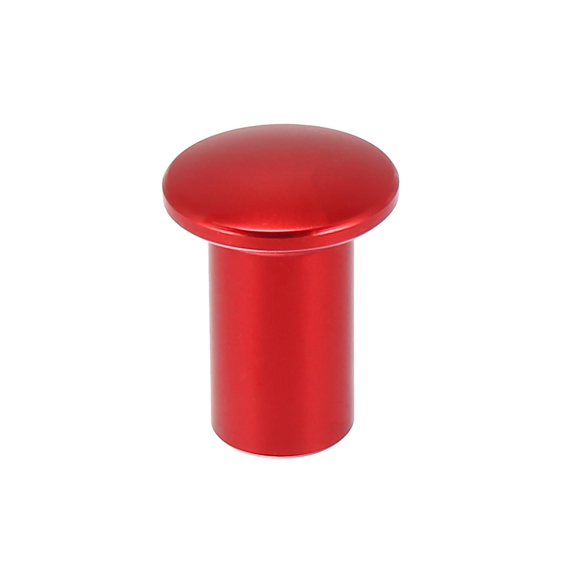 X AUTOHAUX Handbrake Spin Turn Knob Button Aluminum Alloy Compatible красный