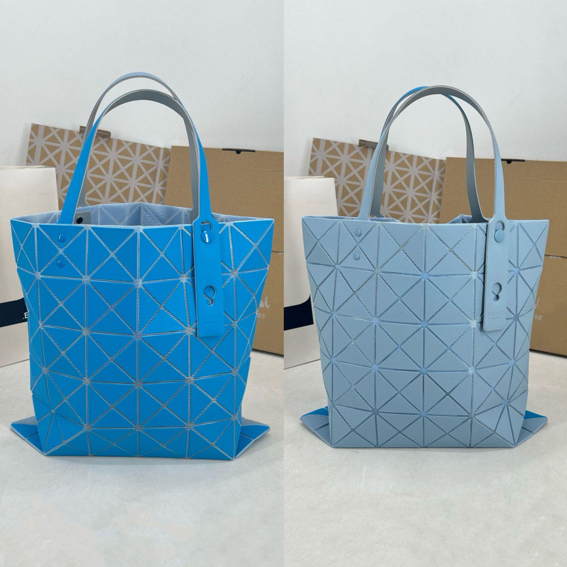 Японская двухсторонняя фиолетовая сумка через плечо с ромбовидным узором и 6 отделениями