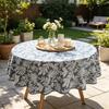 Kitchen Dining Table Living Room Home Decoration  Small Size Reusable Cotton Round Tablecloth
