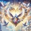 5ddiy Animal Diamond Painting 2024 Love Bird Landscape Painting Mosaic Flower And Bird Decoration New Product Room Decoration