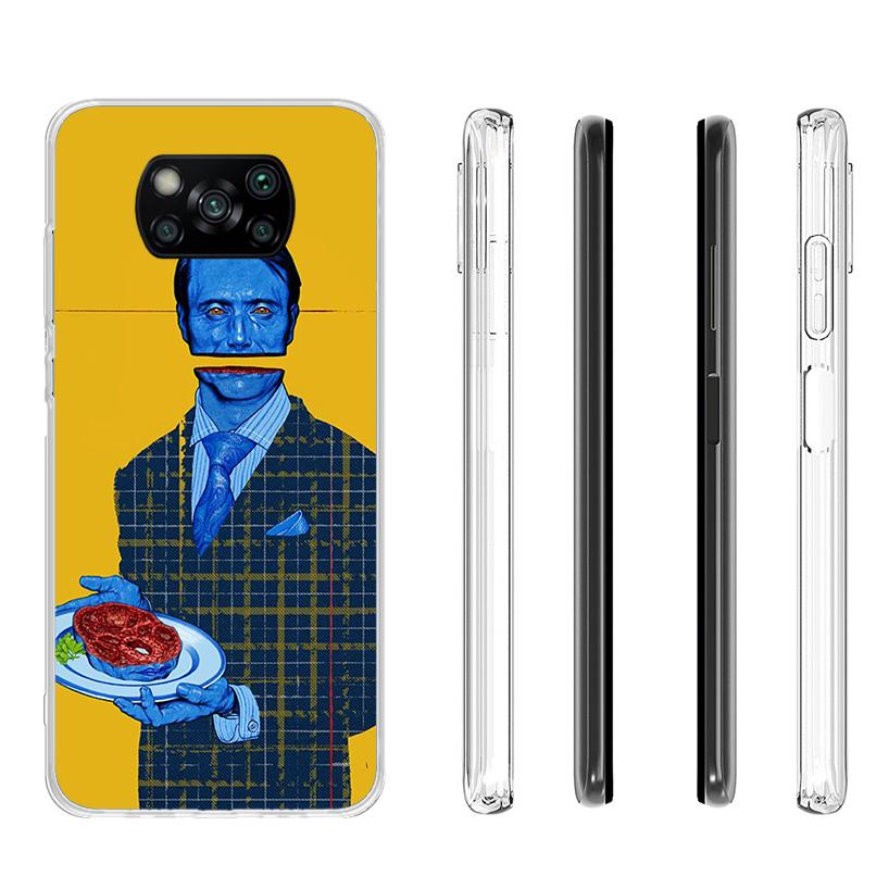 Hannibal Movie Phone Case For Xiaomi Poco X7 X6 X5 Pro F7 Ultra Redmi 15C 15 13C 13 12C 12 10 10A 10C 9 9A 9C 9T Cover Poco X7 X