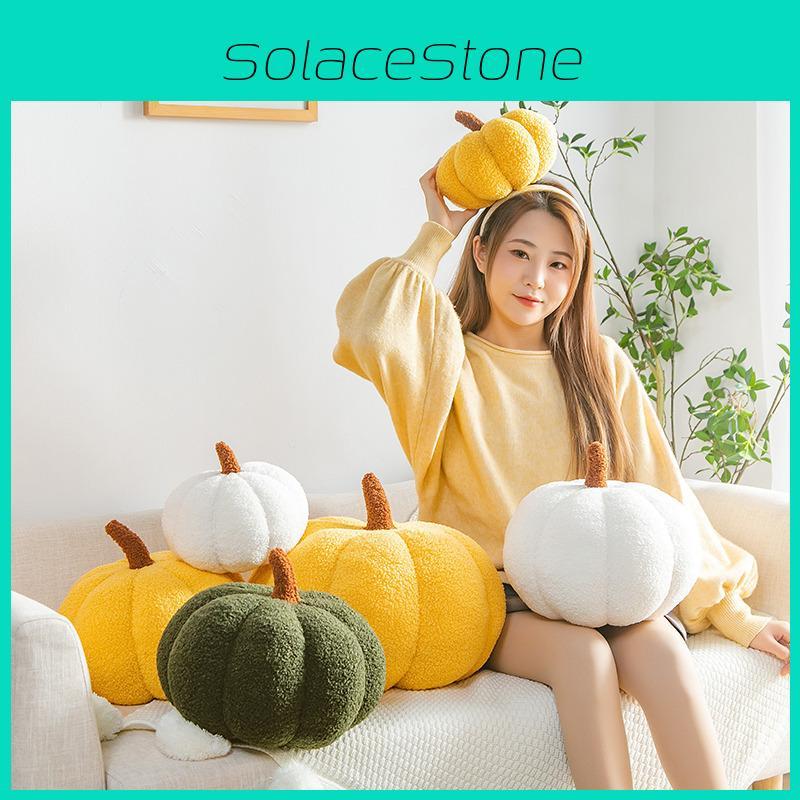 Cute Pumpkin Plush Pillow For Creative Decorating And Gifting Vividly Designed For A Fun Life