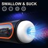 Male Masturbation Cup Blowjob Sex Machine for Men Dick Stroker with Thrusting Vibrating Sucking Modes Sexual Pleasure Tools Penis Exerciser Waterproof